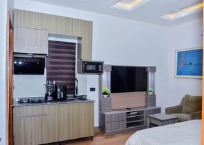 1 slaapkamer, een bureau, wifi, beddengoed