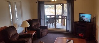 Cozy Lakefront with Fireplace at Marina