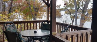 Cozy Lakefront with Fireplace at Marina