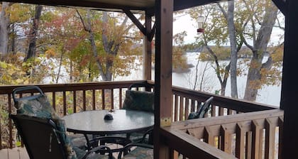 Cozy Lakefront with Fireplace at Marina