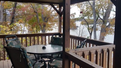 Cozy Lakefront with Fireplace at Marina