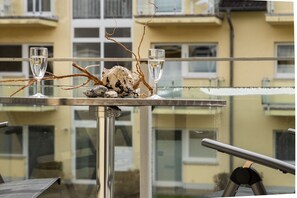 Property grounds - Only 100 m to the beach, apartment with balcony - App. Eldena FeWo 15 - Apartments (Middelhagen)