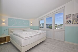 2 bedrooms, in-room safe, WiFi - With sea view and balcony, use of swimming pool and sauna - sea view apartment 67 - (Göhren)