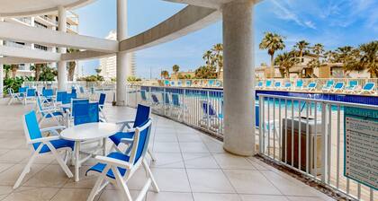 All-Suite Sunchase IV Retreat | Balcony, Pools, Sauna | 3 Minutes to Beach