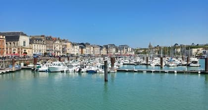 Bright and spacious F4 apartment Dieppe Normandie.
