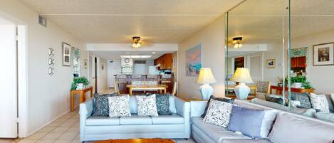 Una televisión, un reproductor de DVD