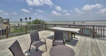 All-suite bay-view home with yard, kayak, & rooftop deck with panoramic views