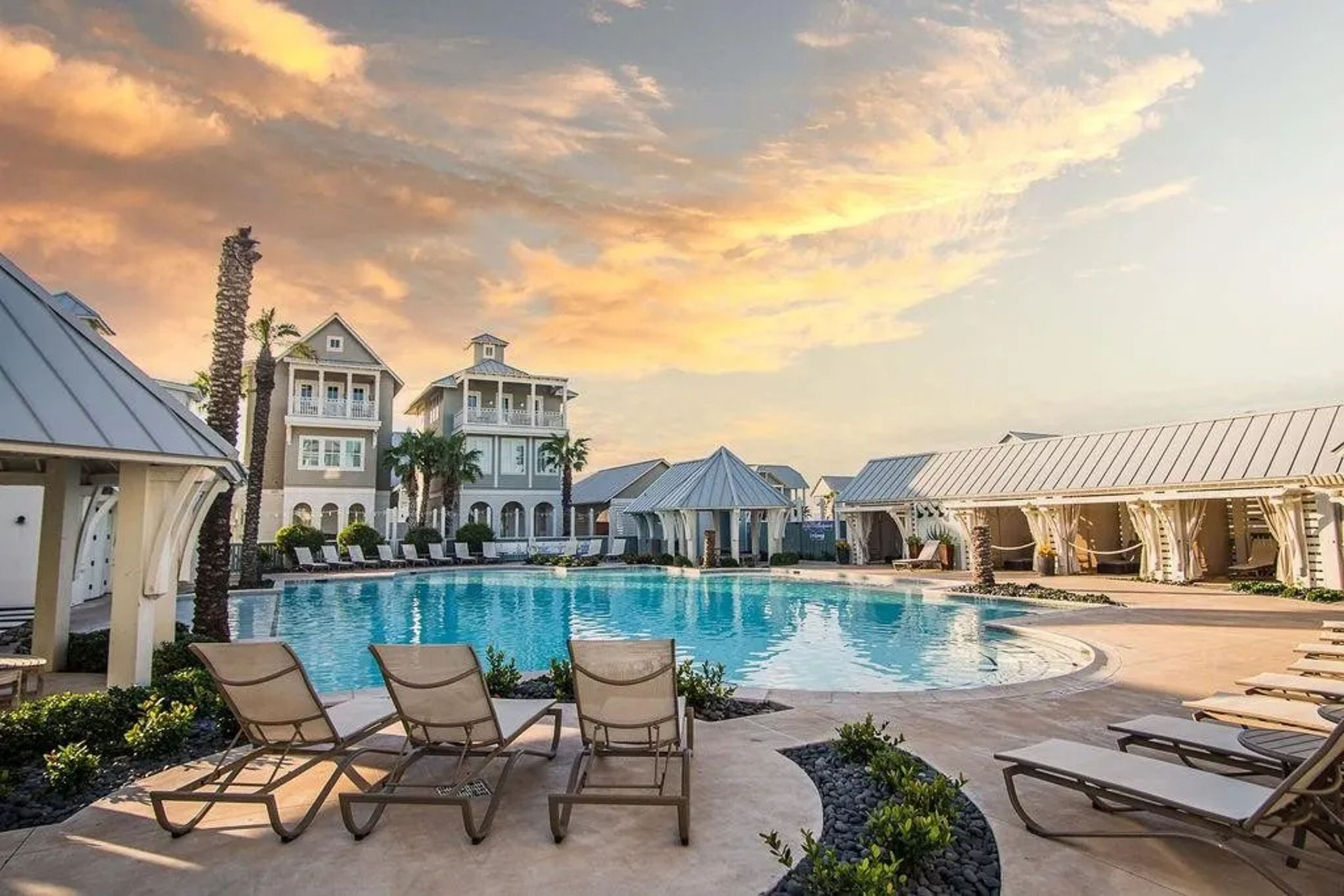 Et oppvarmet basseng