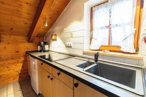 Apartment no. 1, 27m², living/bedroom, balcony, TV, 2 pers.