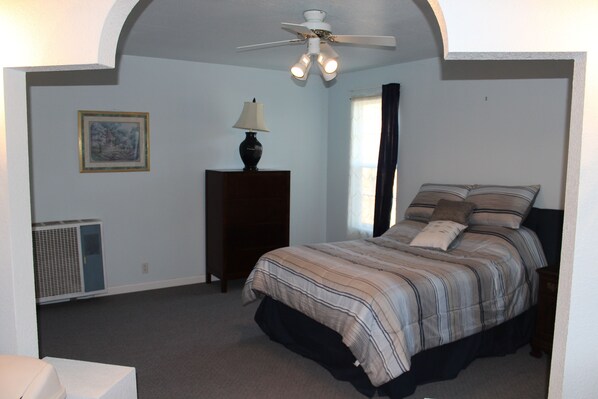 2 bedrooms, iron/ironing board, travel crib, WiFi