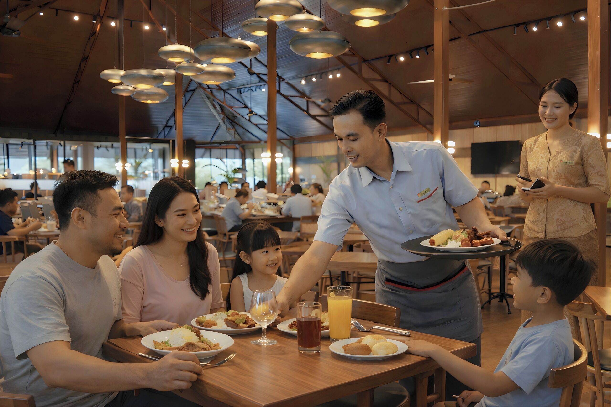 Colazione a buffet inclusa, servita tutte le mattine 