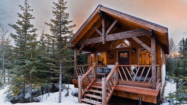 Unclassified image, 1 of 10, button - A Woodland Cottage-Fireweed Meadows Vacation Rental (Anchor Point)
