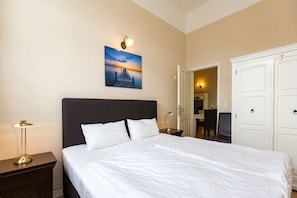 2 室のベッドルーム、WiFi、ベッドシーツ