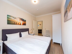 2 室のベッドルーム、WiFi、ベッドシーツ