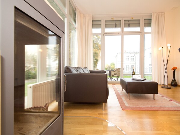 Téléviseur, foyer