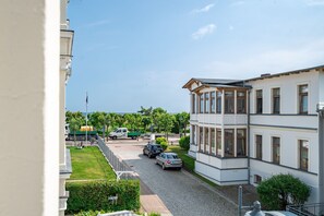 Blick von der Unterkunft