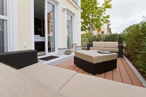 Terrace/patio - Dünenpalais, App. 03 (Heringsdorf)