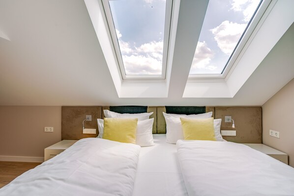 2 chambres, bureau, Wi-Fi, draps fournis