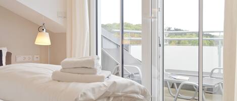 2 soveværelser, pengeskab på værelset, Wi-Fi, sengetøj