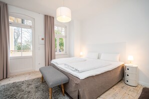 2 Schlafzimmer, Zimmersafe, WLAN, Bettwäsche