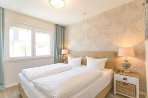 2 Schlafzimmer, Zimmersafe, WLAN, Bettwäsche