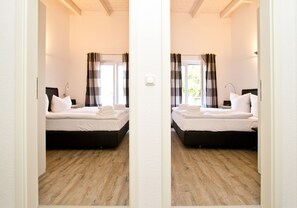 2 Schlafzimmer, Zimmersafe, WLAN, Bettwäsche