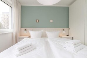 2 Schlafzimmer, WLAN, Bettwäsche