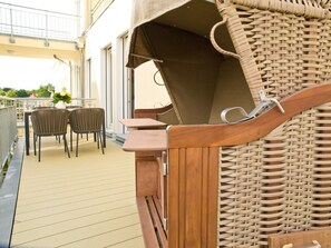 Outdoor dining - Dünenpalais, App. 15 (Heringsdorf)