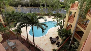 Indoor pool, outdoor pool