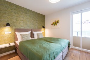2 slaapkamers, een kluis op de kamer, wifi, beddengoed