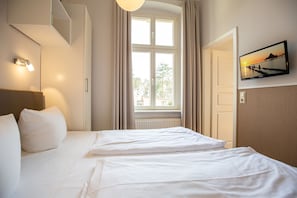 2 室のベッドルーム、WiFi、ベッドシーツ