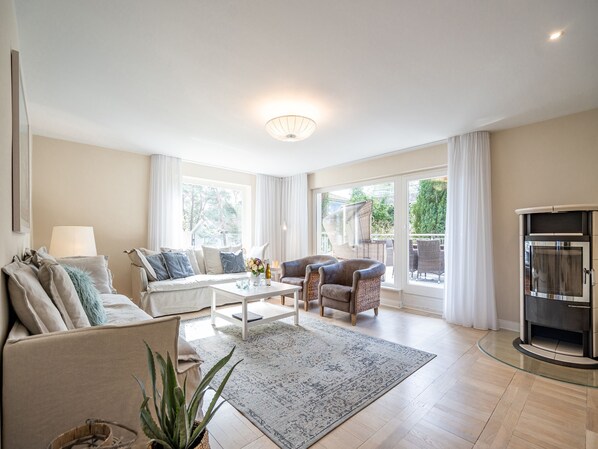 تلفزيون، مدفأة