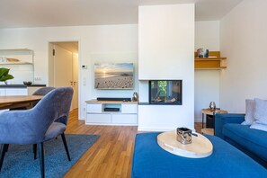 TV, fireplace - Beach house, App. 08, Germany (Heringsdorf)