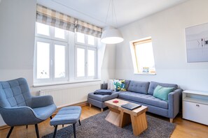 TV, fireplace - Castle by the sea, App. 5 (Heringsdorf)