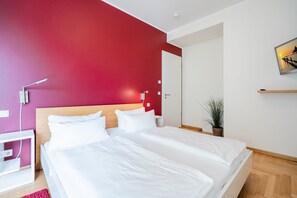 2 Schlafzimmer, Zimmersafe, Reisekinderbett, WLAN