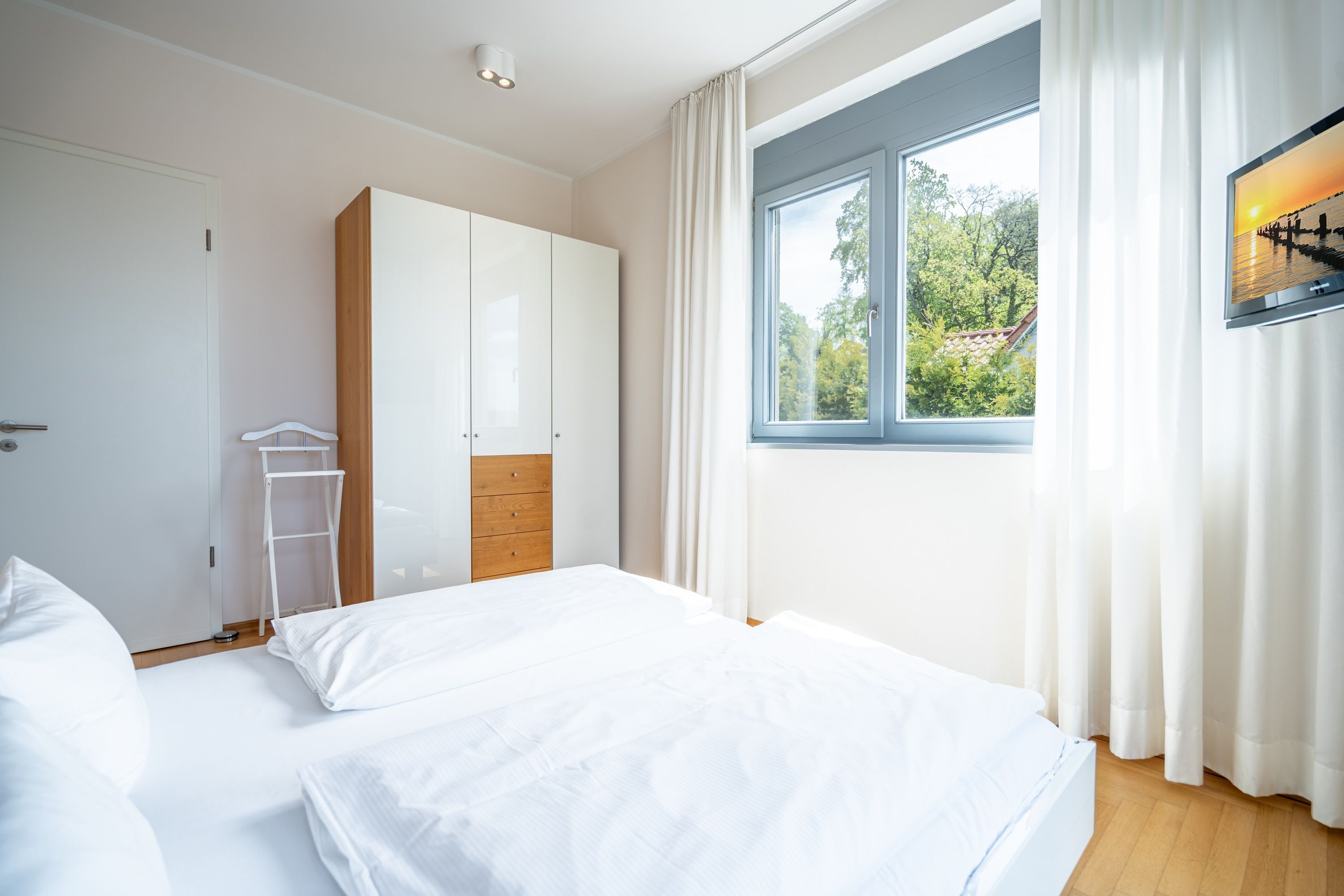 2 Schlafzimmer, Zimmersafe, Reisekinderbett, WLAN