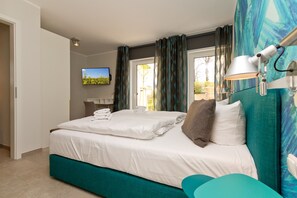 2 Schlafzimmer, Zimmersafe, Schreibtisch, WLAN