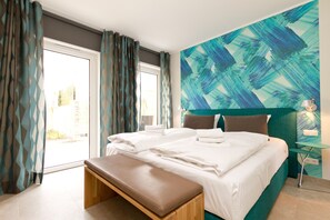 2 Schlafzimmer, Zimmersafe, Schreibtisch, WLAN