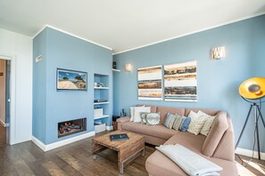 TV, fireplace - Beach residences Bansin, Ostseepalais 05 (Heringsdorf)