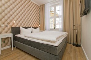 2 quartos, cofres nos quartos, Wi-Fi, roupa de cama