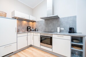 Fridge, microwave, oven, dishwasher - Weiße Düne, App. 11, Germany (Heringsdorf)