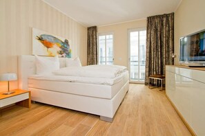 2 Schlafzimmer, Zimmersafe, WLAN, Bettwäsche