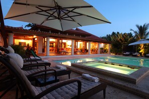Front of property - evening/night