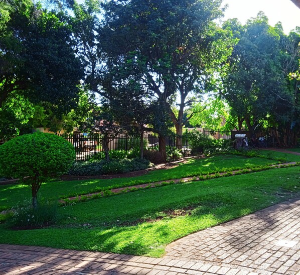Vista al jardín