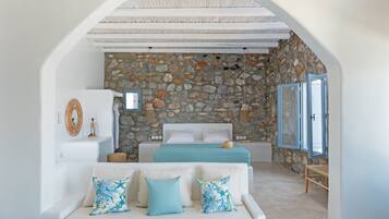 Studio Suite | Living area | 42-inch flat-screen TV with digital channels