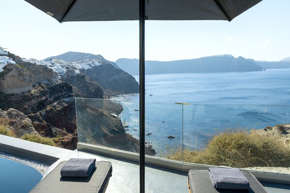 Sun deck - Pearl of Caldera Oia Boutique Hotel (Santorini)