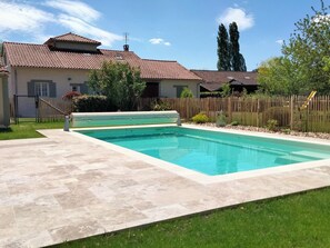 Pool - Birdsong: Private Pool, Wifi, Pets Welcome, Garden (Chancelade)
