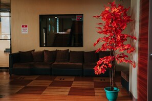 Sitteområde i lobbyen