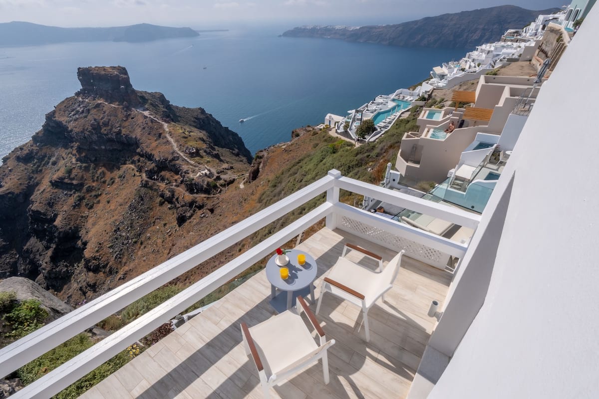 Junior Double Room, 1 Double Bed, Sea View | Terrace/patio