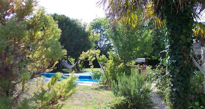 Fabulous family French farm House with pool in quiet hamlet .